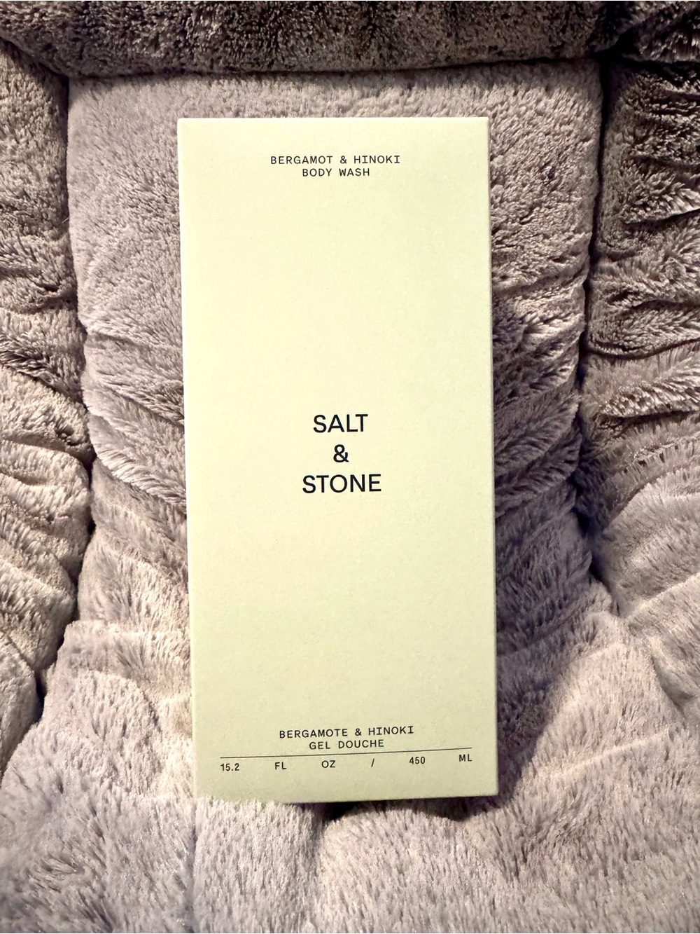 Salt & Stone Bergamot & Hinoki Body Wash - Cream